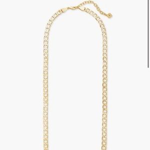 Kendra Scott Ronnie Link Chain Necklace in Gold